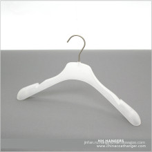 Поворотный крюк, замороженные белый пластиковый костюм вешалка